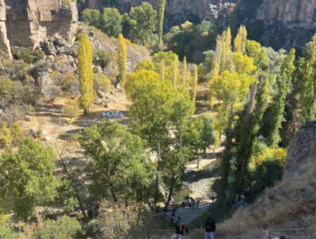 Kapadokya Yeşil Tur Rotası Ve Güzergahı